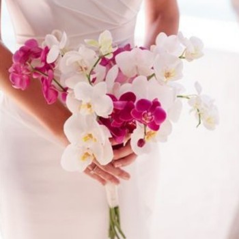 Свадебный букет - орхидеи (веточки)